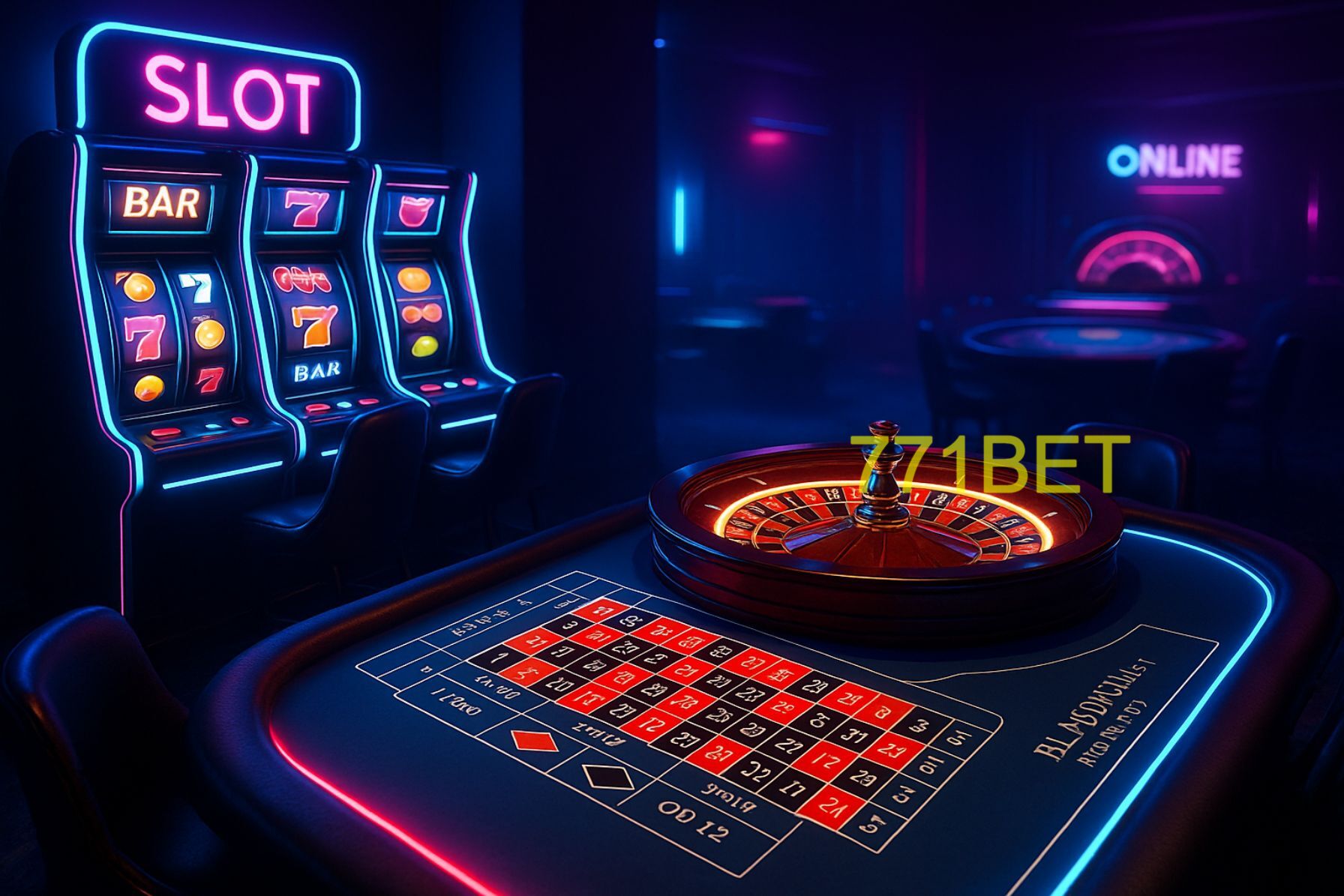 Jogos emocionantes no 771BET